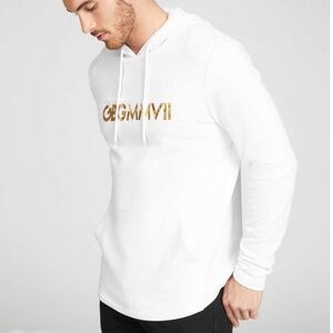 NEW G by GUESS Eric Metallic Logo Men's Hoodie